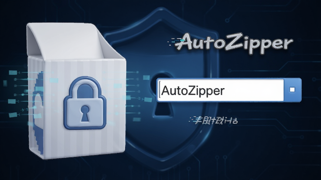 һ��չʾAutoZipper���ܹ��ܵ�ʾ��ͼ��������һ����������ͼ���ѹ�����ļ����Ա���ʾ����������