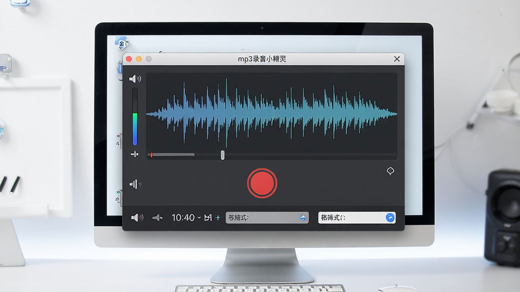 һ��չʾmp3¼��С�������������ͼƬ������Ϊ������Ļ������������ڣ���������ʾ¼���������ɫ¼�ư�ť������Ϊ����������С���Χ�Ǽ������汳�����Ű����������Ϊ�ִ��Ƽ��У�ϸ�ڰ�����������ʱ���ᡢ��ʽѡ�������򣬻��ʸ��壬�ɾ����޶���Ԫ��