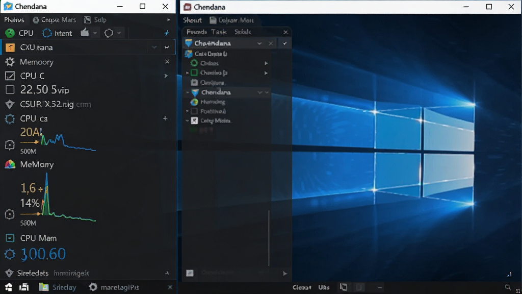 chendana��������������Windows����������е���Դռ�ý�ͼ����ʾCPU���ڴ�ռ�ü��ͣ��Ա������������棬������Ƽ���ʮ�㣬���ʸ��壬�ɾ��޶���Ԫ��