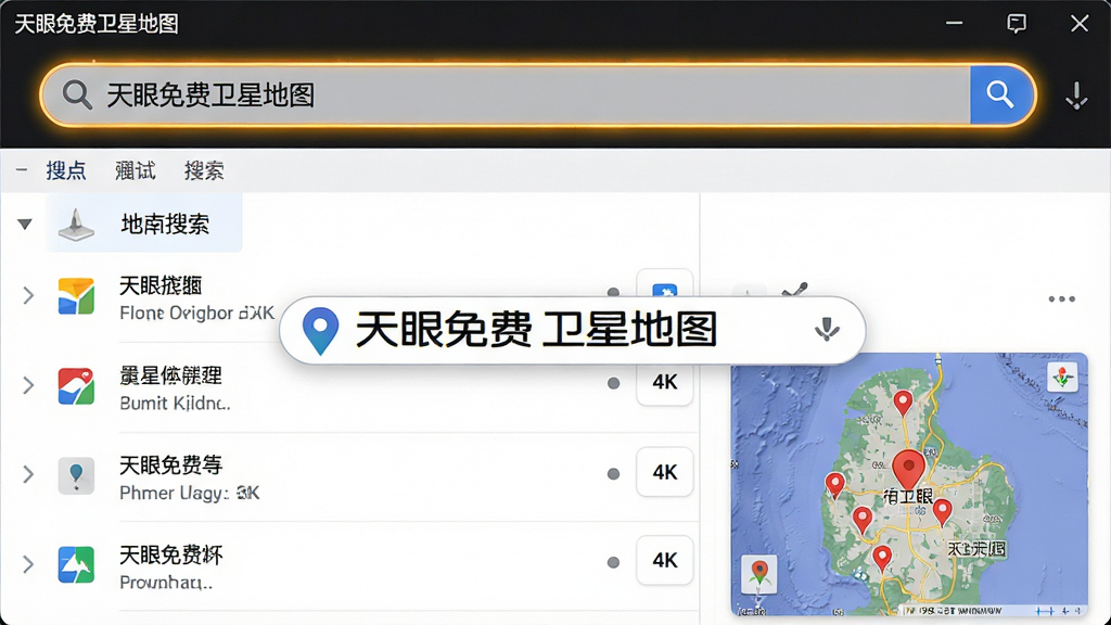 �����ǡ�����������ǵ�ͼ�������еĵص��������棬����Ϊ�Ϸ��������·�����б����ͼԤ��������������ʾ����������������ǵ�ͼ������ֵĶ���ص��ǣ��Ű����������Ϊ��๤����UI���ϸ�ڰ���������������б�ͼ�ꡢ��ͼ�ϵĺ�ɫ��ǵ㣬����Ϊ4K���壬����ɾ����޶���Ԫ�ء�