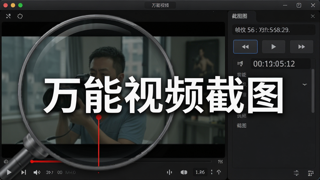 һ��չʾ������Ƶ��ͼ��֡�����ܵ���ϸ���棬����Ϊ��Ƶ���������汻�Ŵ���ʾ����������һ����ɫʱ����ָ��ͣ��ĳһ֡�ϣ�����Ϊ���ҷ����������ƵԤ���Ҳ��ǽ�ͼ������壬�Ű��������򣬷��Ϊ��ɫרҵӰ�����߽��棬ϸ�ڰ���֡����������ǰ��֡��ť��ʱ������ʾ������Ϊ���壬�ɾ��޶���Ԫ�أ������д����֡�������Ƶ��ͼ��