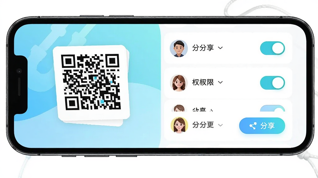 �����ǻ۶��û�����Э������ʾ��ͼ������Ϊ�ֻ���Ļ��ʾ������ά�����ԱȨ���б�������Ϊ���½ṹ���Ű��࣬���Ϊ�������·磬ϸ�ڰ���ͷ��ͼ�ꡢȨ�޿��ء�������ť�����ʸ��壬�ɾ����޶���Ԫ��