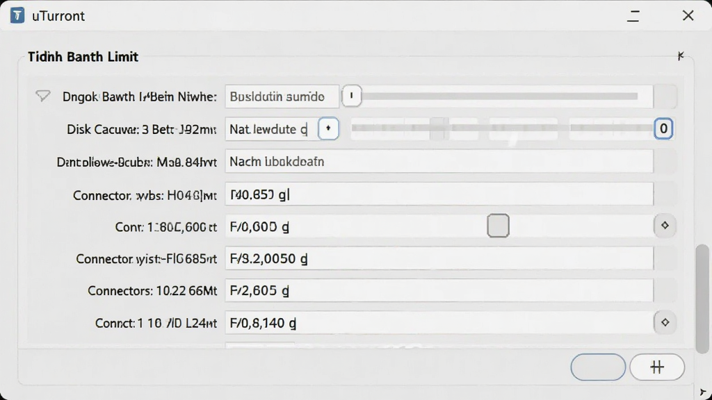һ��չʾuTorrent���ý����ͼƬ���������������ִ������ơ����̻��桢��������ѡ����壬��������רҵ������Ϊ��ɫ������ɾ�������Ԫ�أ����ʸ��壬�����û�ֱ���˽��������ò�����