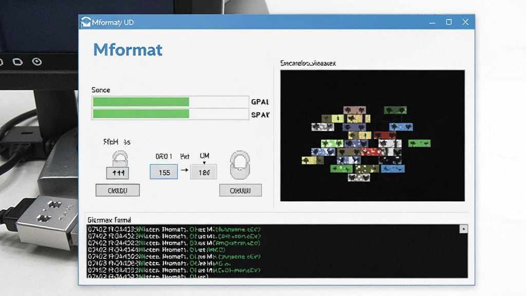 һ��չʾMformat��U���޸����ߣ��������ڽ��еײ�������������Ļ��棬����������������ʾ�������Ⱥͻ������ͼ��U�������ڵ����ϣ����Ϊдʵ�Ƽ��磬ϸ�ڰ���������ť����־��Ϣ�������������ɾ����޶���Ԫ��