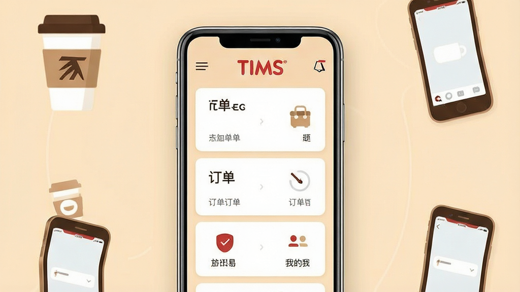 һ��չʾTimsӦ����������ֻ���ĻЧ��ͼ�������������ֻ�������������Ļ�ڳ��ּ��Ŀ�Ƭʽ���ܲ��֣�������Ʒ�Ʊ�ʶ���в����е㵥���������ҵĵ�ģ�飬����Ϊǳůɫ������Χ��׺���ȱ����ֻ�ͼ��Ԫ�أ��������ִ���ˬ��ϸ�����������ʸɾ����޶���Ԫ��