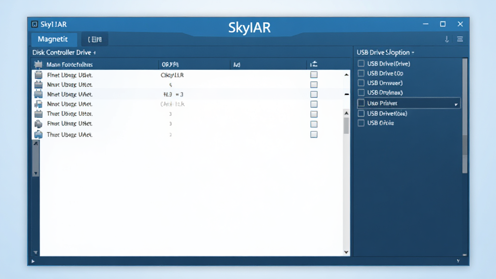 SkyIAR�����������ͼ������������������־�Ե���ɫ���������ڣ������ʾ���̿����������б����Ҳ�չʾUSB����ע��ѡ�����Ϊ�ɾ���ǳɫ���䣬����Ԫ��������������������רҵ�����ʸ��壬�޶���Ԫ��