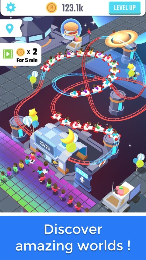 ���ù�ɽ�����ذ�װ�ֻ���(Idle Roller Coaster)v3.1.7 ��׿��
