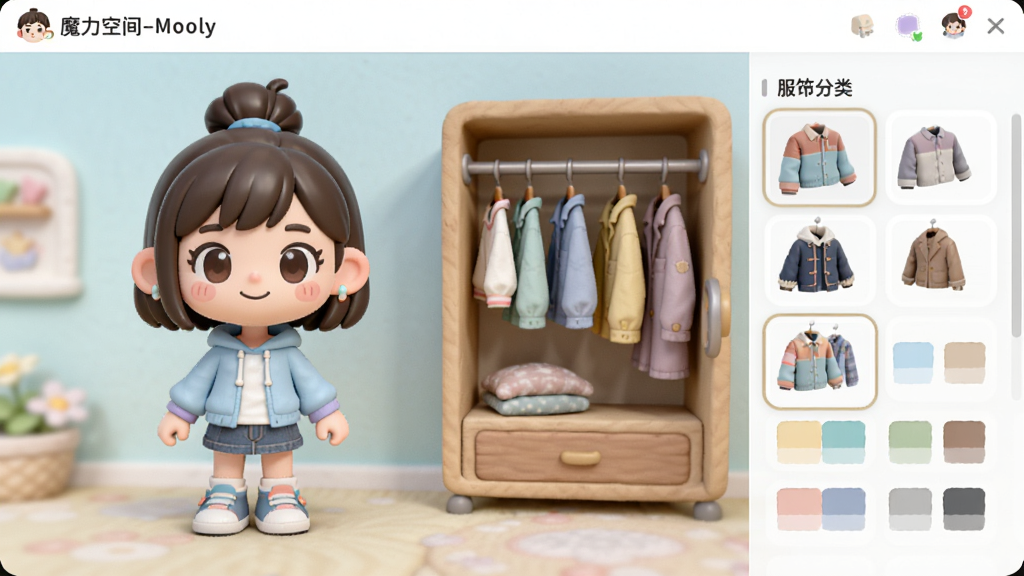 ħ���ռ�-Mooly��������༭���棬����Ϊ��ͨ�������³�ѡ����������ʾ��ɫԤ�����Ҳ�Ϊ���η����б����Ű��࣬������¿ɰ���ϸ�ڰ�������ѡ��Ч������ɫɫ�飬���ʸ��壬�ɾ����޶���Ԫ��