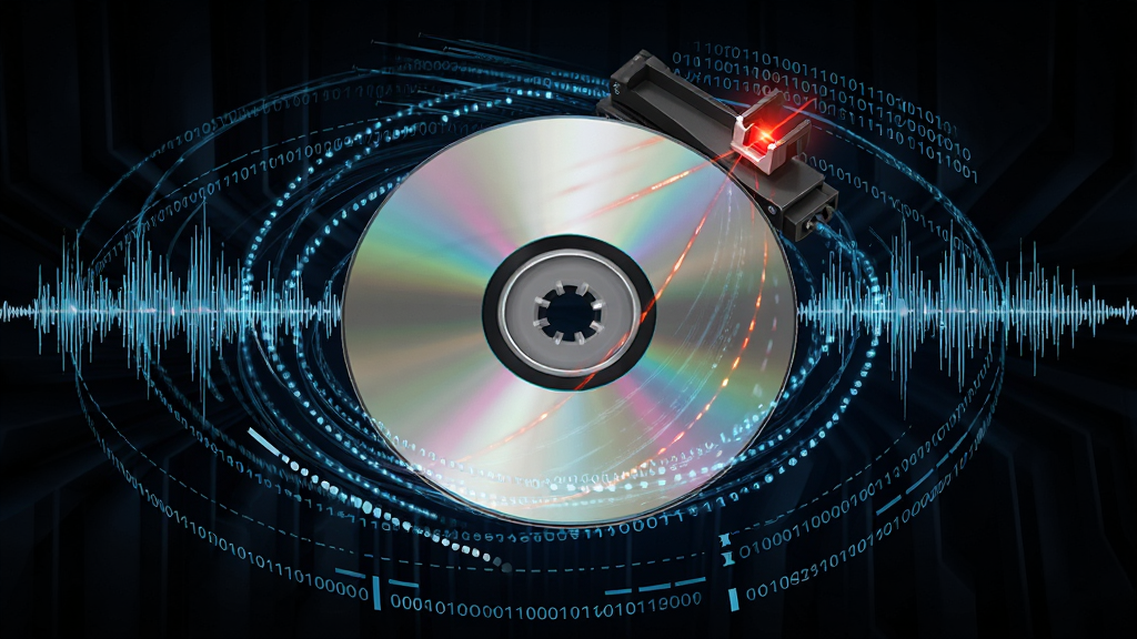 Fast CD Ripper ����ץȡ�������ͼ������Ϊ��ת�е� CD ���������������ߣ���������Ϊ���̣����ܻ�����Ƶ����������ƴ��룬�Ű���÷���״��ͼ�����Ϊ�Ƽ����з磬ϸ�ڰ����ٶ��ߡ���������ͷ������ֶα�ʶ�����ʸ��壬�ɾ����޶���Ԫ��