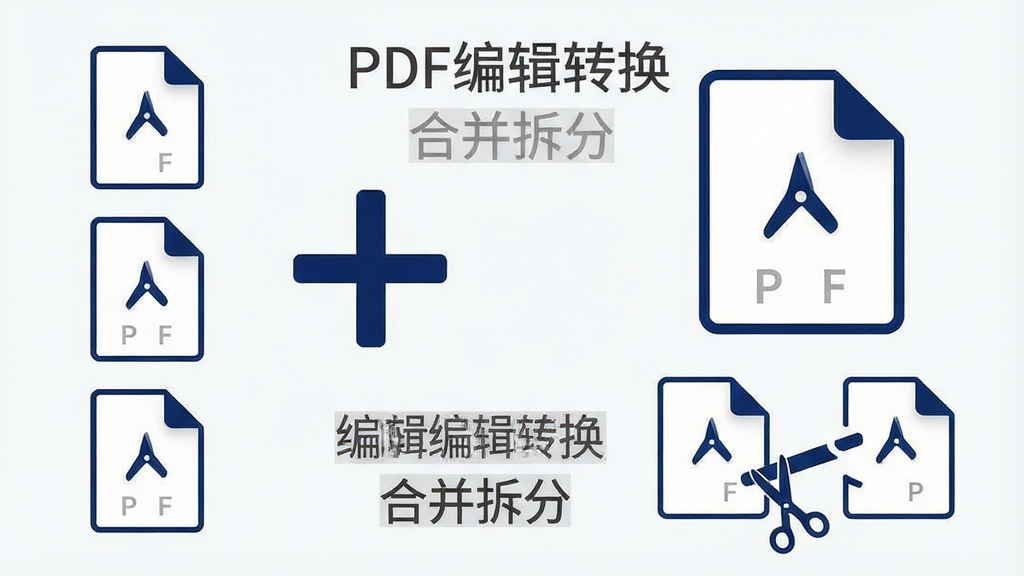 һ��չʾPDF�༭ת�������ĵ��ϲ����ֹ��ܵĳ���ͼ�����������ʾ����������PDF�ļ�ͼ���������ţ��м���һ����żӺ�ͼ�꣬�Ҳ���ʾһ���ϲ���ɵ�PDF�ļ�ͼ�꣬�·���ʾһ��PDF�ļ�������ͼ��ָ�������ļ���ʾ�⣬����Ϊ���ҽṹ���·�����ʾ�⣬���Ϊ��Լ����磬ϸ�����ļ�ͼ������۽���ƣ��Ӻźͼ���ͼ��Ϊ����ɫ�����������ֱ�ע��PDF�༭ת�����͡��ϲ���֡�������Ϊ����2K������ɾ���ˬ���޶���Ԫ�ء�