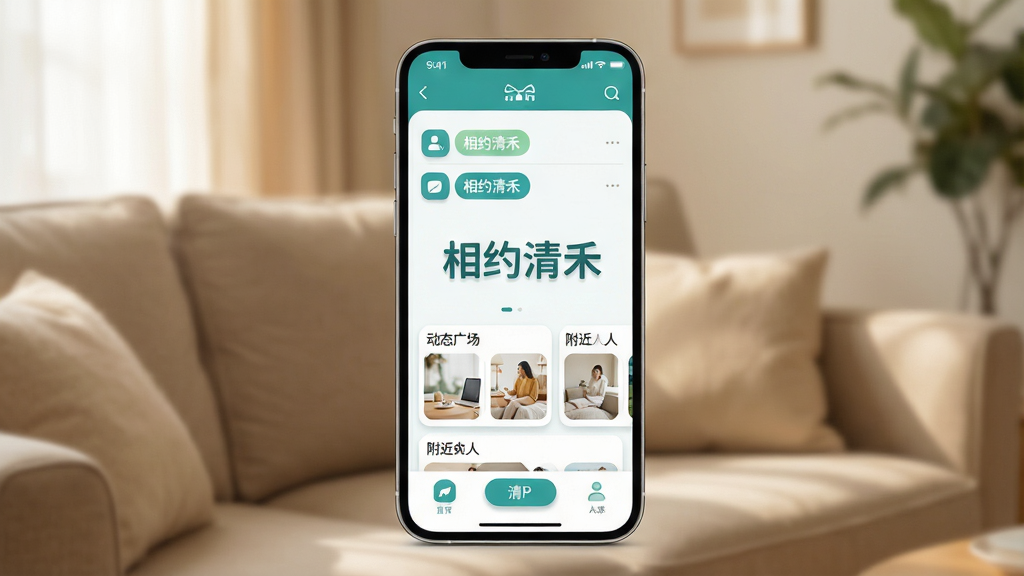 һ�������ֻ�����չʾ�罻Ӧ�ý��棬��ɫ��Ϊ����ɫ���ɫ���䣬��Ļ������ʾ����Լ��̡��ĸ��֣�������������б�����̬�㳡�͸�����������ģ�飬����Ϊ��ܰ������ɳ��������������ͣ�������¼�Լ��ϸ�ڰ���ͼ��Բ��������������ť����΢��Ӱ������1080P���ɾ����޶���Ԫ��