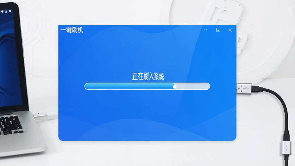 �ֻ�ˢ���ܼ����������С�һ��ˢ���������������У�������ʾ�ֻ������ͨ��USB�����ӣ����������н������ƽ����Ա��С�����ˢ��ϵͳ����������ʾ������Ϊ�Ƽ���������ɫ�����ʸɾ���������Ԫ��