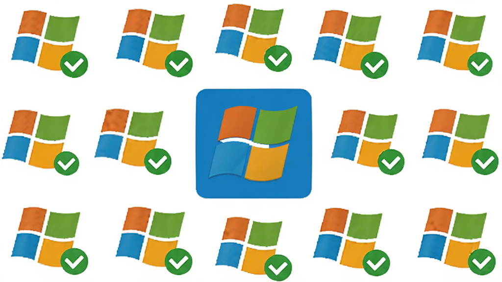 WIFI�������������չʾ������Ϊ���Windowsϵͳͼ��Χ������Logo���У�����Ϊ���ι�ͼ���Ű���⣬���Ϊ��ƽ��ͼ����ϸ�ڰ���ÿ��ϵͳͼ��������ɫ�Թ���ǣ������������ɾ����޶���Ԫ��
