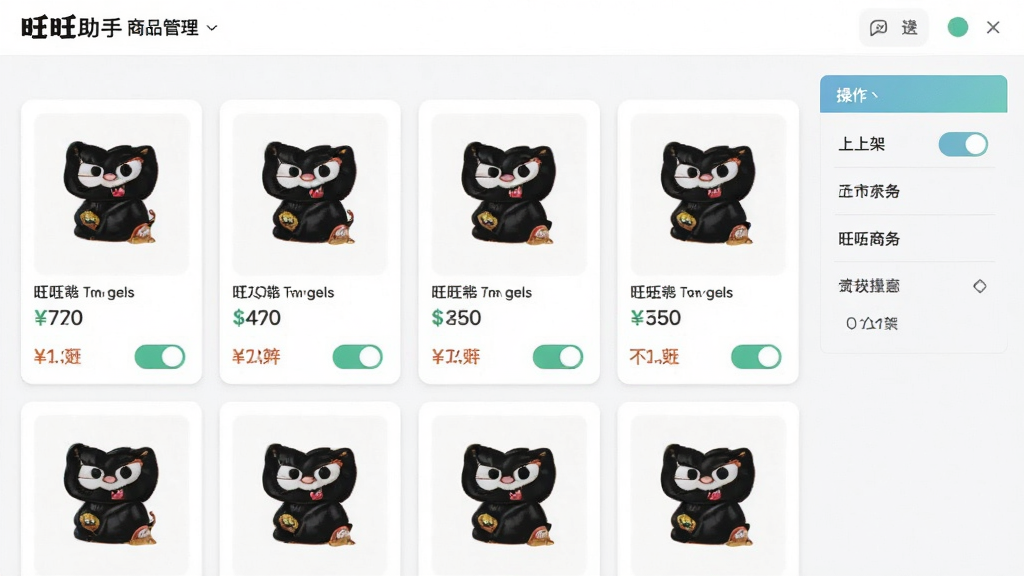 ����������Ʒ�������棬����Ϊ��Ʒ��Ƭ�б�������˵�������Ϊ����״���У����Ϊ����ǳɫ�磬ϸ�ڰ�����ƷͼƬ���۸��ǩ�����¼ܿ��صȣ������������ɾ����޶���Ԫ��
