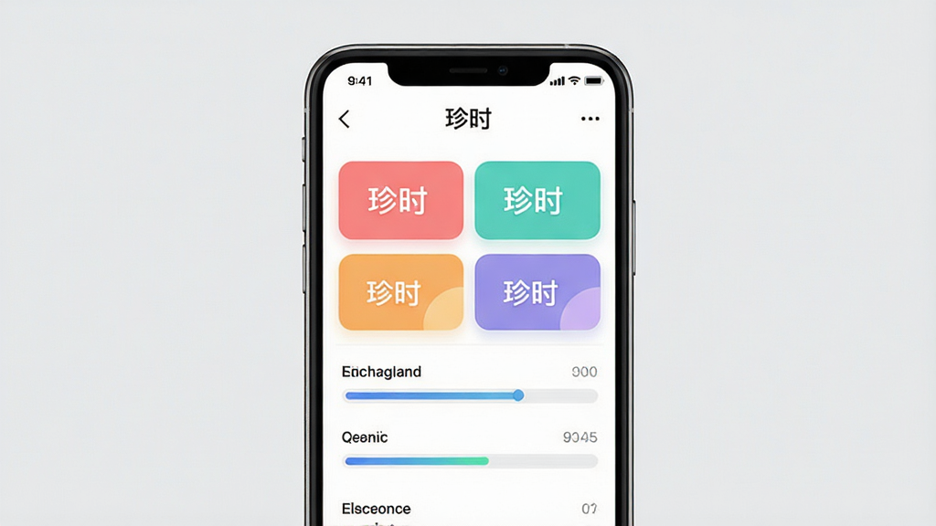 һ��չʾ��ʱ��ǩ��Ŀ���趨�����ʾ��ͼ�������������ֻ���Ļ����Ļ����ʾ��ʱ�ı�ǩ����ҳ�棬�ж����ɫ��ǩ��Ƭ��Ŀ�������������Ϊ��ɫǳ�ң��������룬����������죬ϸ�����������ʸɾ����޶���Ԫ�أ���������Ϊ����ʱ��