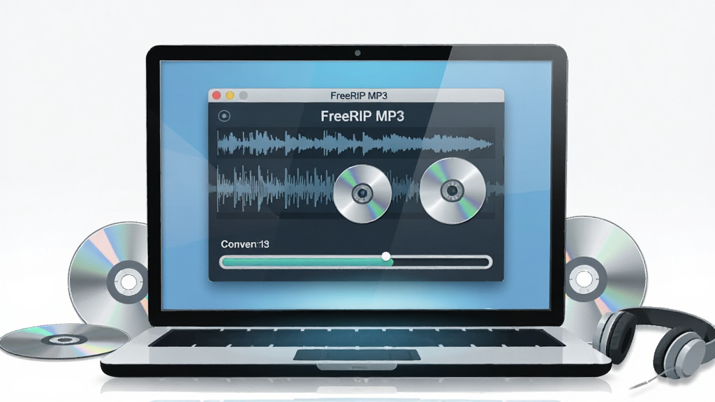 һ��չʾ FreeRIP MP3 ������������ֲ廭��������һ̨�򿪵ıʼǱ�������Ļ����Ļ����������ʾ 