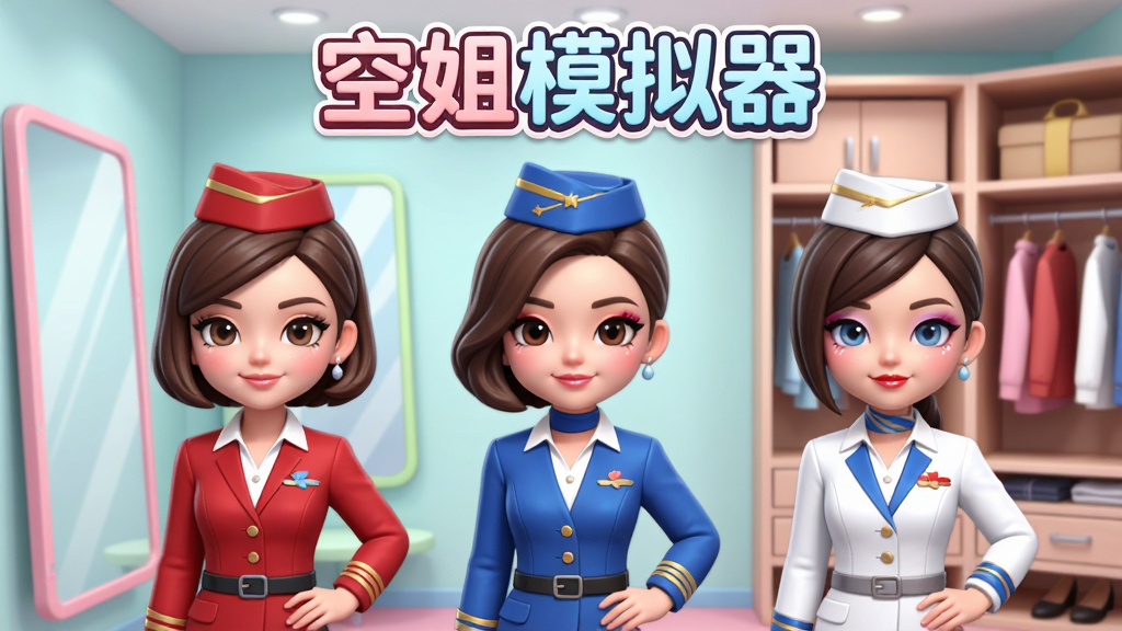 �ս�ģ������ɫװ����棬չʾ��λ��ͬ���͵Ŀճ���Ա����վ�����ֱ��ź�ɫ����ɫ�Ͱ�ɫ�Ʒ������ͺ�ױ�ݸ��졣�����Ǽ�����ñ�����о��Ӻ��¹�Ԫ�ء����������Ϸ��С��ս�ģ���������֣���������������ǹ�ɫ�����������;��¿ɰ����Ű����룬���廭�ʡ�