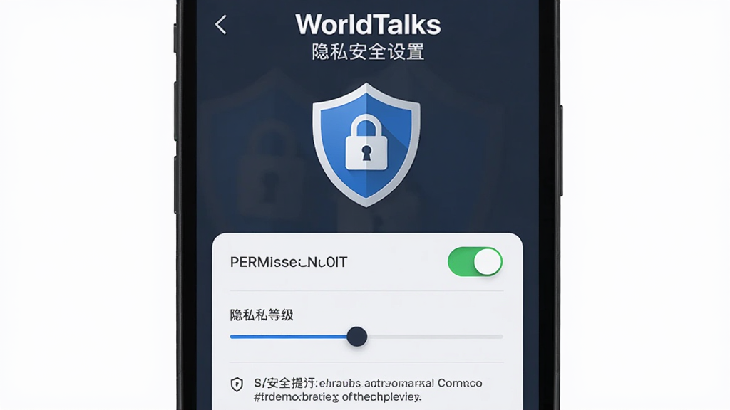 WorldTalks ��˽��ȫ���ý��棬����Ϊ�ֻ���Ļ��ʾ��ȫ����ͼ��������������־���ͻ�����Ű��࣬�������רҵ��ϸ�ڰ���Ȩ�޿��ء���˽�ȼ����顢��ȫ��ʾ���֣����ʸ��壬�ɾ����޶���Ԫ��