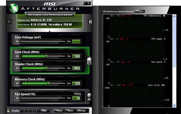 ΢���Կ���Ƶ����MSI Afterburner2026 �Կ���Ƶ����