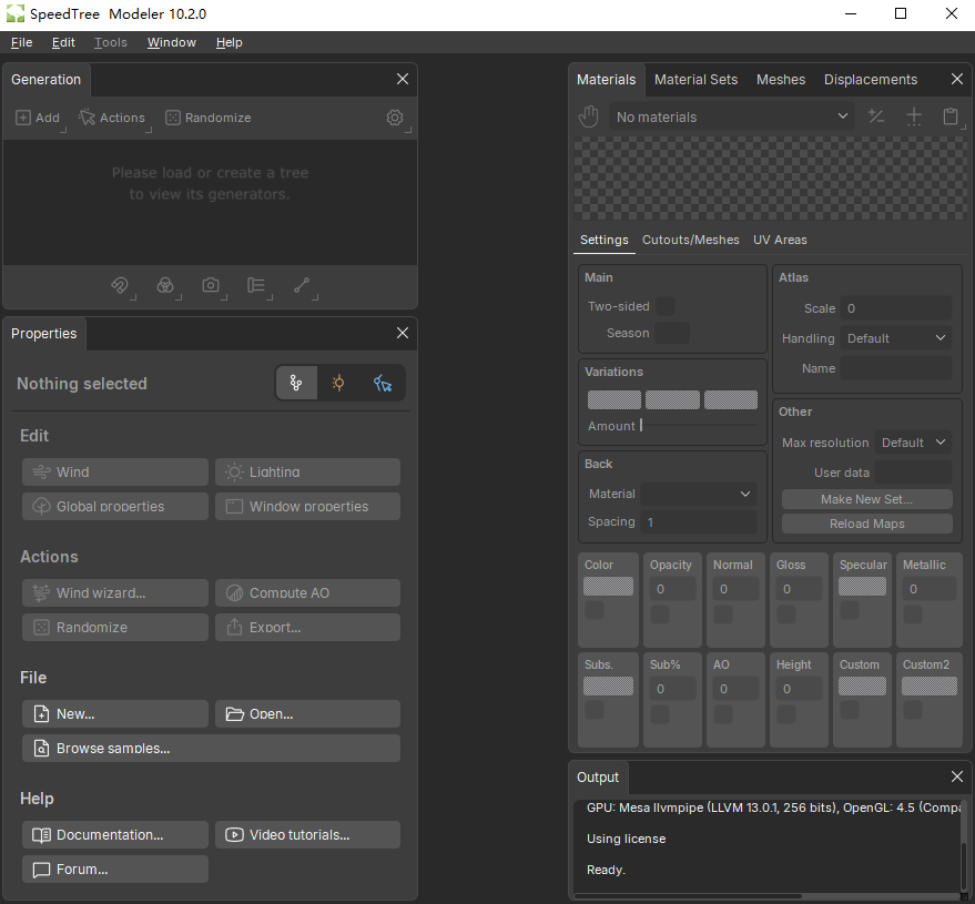 SpeedTreeֲ�ｨģ����SpeedTree Modeler2026�ٷ��� ��άֲ����ģ����