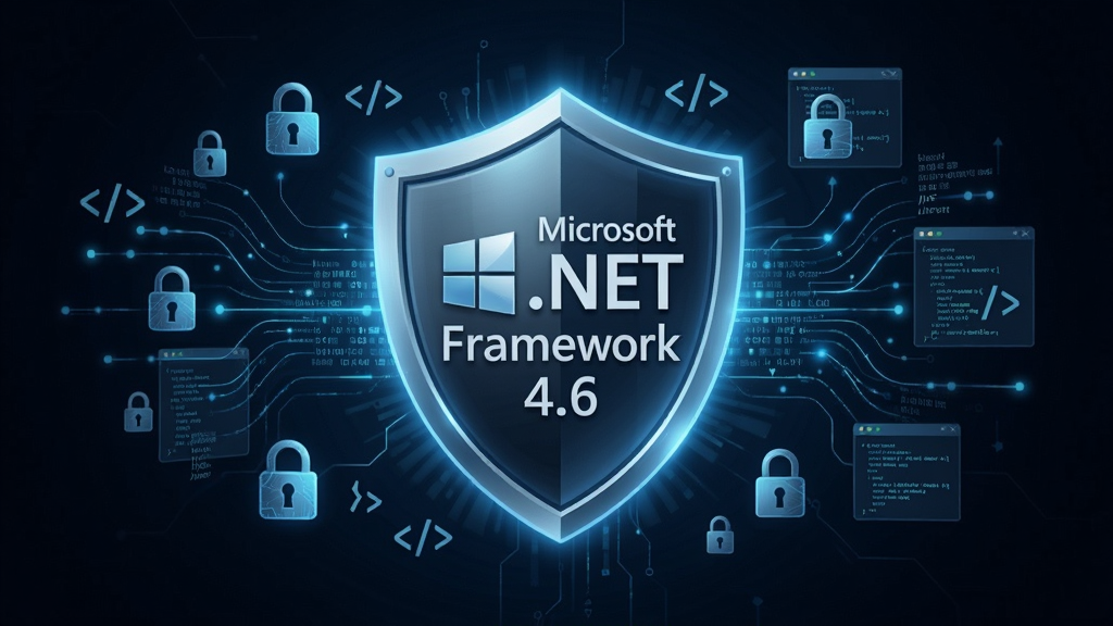 һ�ű��� Microsoft .NET Framework 4.6 ��ȫ�������Եĸ���ͼ������������һ������Ķ��ƣ����Ʊ���ӡ�� 
