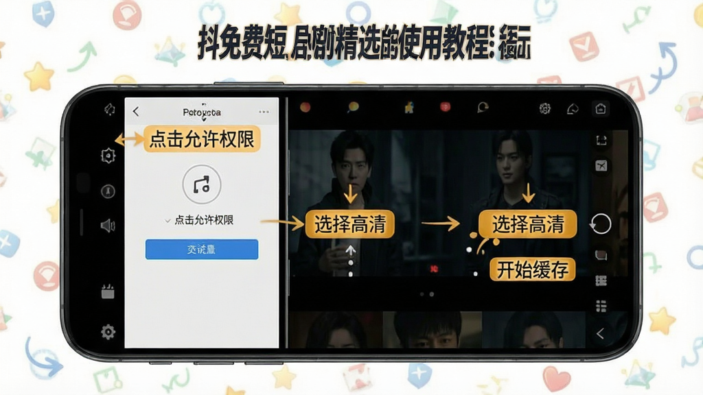 һ��չʾ����Ѷ̾羫ѡʹ�ý̵̳�ͼƬ������Ϊ�ֻ���Ļ¼�ƽ����ͼ������Ϊ�ֲ������ʾ�⣬�Ű������ͷָ�������ֱ�ע�����Ϊ�̳�˵�����ϸ�ڰ������������Ȩ�ޡ���ѡ����塱����ʼ���桱�ȱ�ע���֣����ʸ��壬�ɾ����޶���Ԫ��