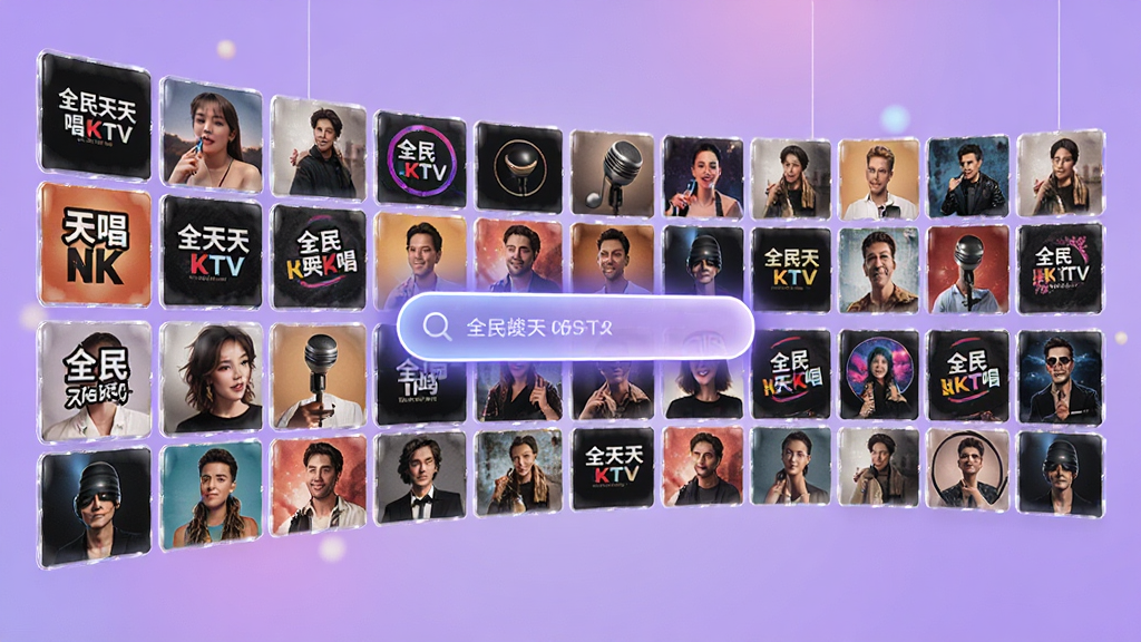 ������չʾȫ�����쳪KTV��������棬����Ϊ����״ר������ǽ��ÿ�ŷ�������죬������һ�������������������һ��������ר��ƴ�ɵ�����ǽ�����Ϊ�������õ��������ַ磬ϸ���Ϸ����Ե����΢���⣬��������͵Ľ�����ɫ�������������ɾ����޶���Ԫ��