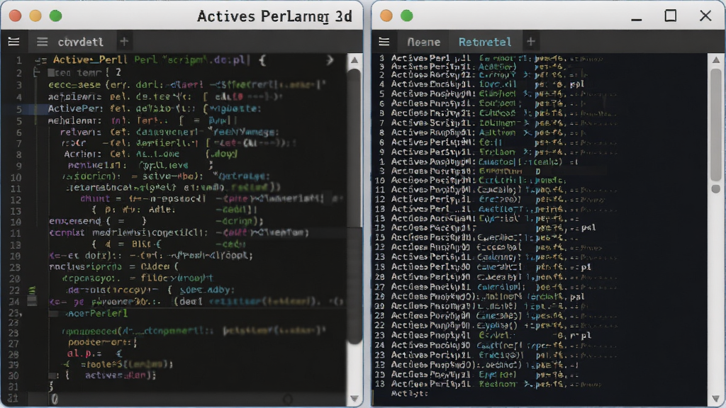 һ��չʾActivePerl����Perl�ű���ͼƬ�������������д�������ִ��.pl�ļ�������Ϊ����༭�������н��������ʾ���Ű����������Ϊ����Ա����������ϸ�ڰ�����ɫ�﷨�����������־���֣����ʸ��壬�ɾ����޶���Ԫ��