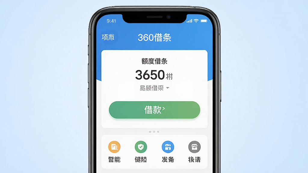 һ��չʾ360�����ֻ�Ӧ�ý����дʵ���ͼƬ������������һ�����������ֻ�����Ļ����ʾ360���������ҳ���������չʾ������ť�͹���ͼ�꣬����Ϊǳ��ɫ���䣬����ͻ���ֻ�����棬���־��жԳƣ����������ϸ�������ɼ������ϵ����İ�ť�����֣����ʸ��壬�ɾ����޶���Ԫ��