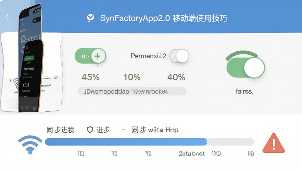 SynFactoryApp2.0 �ƶ���ʹ�ü���ʾ��ͼ������Ϊ�ֻ���Ļ��ʾȨ������ҳ����ͬ��������������Ϊ���·������Ű��������ˣ����Ϊ��ƽ���̷̳磬ϸ�ڰ���Ȩ�޿��ء����Ȱٷֱȡ�Wi-Fi ͼ�ꡢ��������ͼ�꣬���ʸ��壬����ɾ����޶���Ԫ��