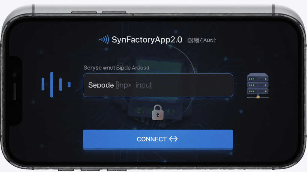 SynFactoryApp2.0 ˽�������ӽ���ͼ������Ϊ�ֻ���Ļ��ʾ��������ַ����������Ӱ�ť������Ϊ��ֱ�������У��Ű�ͻ����������¼��ť�����Ϊ��ɫ����Ƽ��磬ϸ�ڰ����źŲ���ͼ�ꡢ������ͼ�ꡢ����������Сͼ�꣬���ʸ��壬����ɾ����޶���Ԫ��