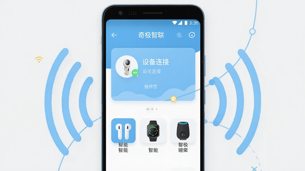 ��������չʾһ����׿�ֻ����ֻ���Ļ��ʾ���漫������APP�����棬������ǳ��ɫ�Ͱ�ɫΪ�����Ϸ����豸����״̬��Ƭ���·��������ܶ����������ֱ����������������豸ͼ�꣬�ֻ���Χ�����������źŲ�������������������Ϊ�ɾ�ǳ��ɫ��������ñ�ƽ���Ƽ����ϸ�����������ʸɾ����޶���Ԫ�أ�ͼƬ������Ϊ���漫������