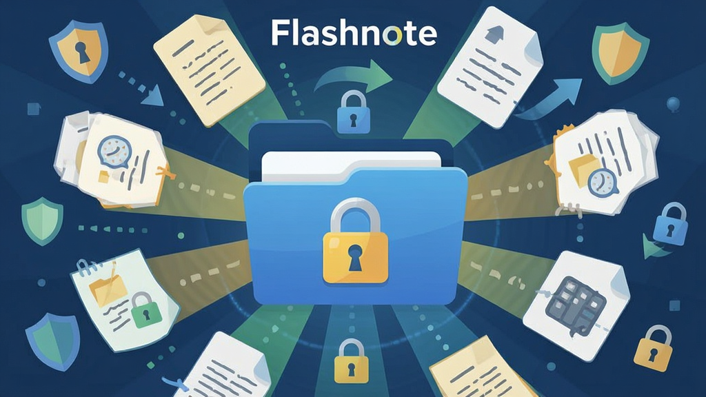 һ��չʾFlashnote���ݰ�ȫ�뱾�ش洢�����ͼƬ������������һ���������ļ���ͼ�꣬��Χ�����űʼ��ĵ�ͼ�꣬����ΪԲ�η���״�����Ϊ��ƽ����ȫ����廭��ϸ�ڰ������ơ���ͷ�����ݼ�ͷ�����������ɾ����޶���Ԫ�أ�ͼƬ������Ϊ��Flashnote��