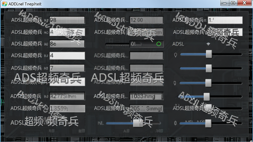 һ��ADSL��Ƶ����߼��������ڽ���Ľ�ͼ���ͼƬ����������ʾ�����ֵ�����ͻ��飬ÿ����������