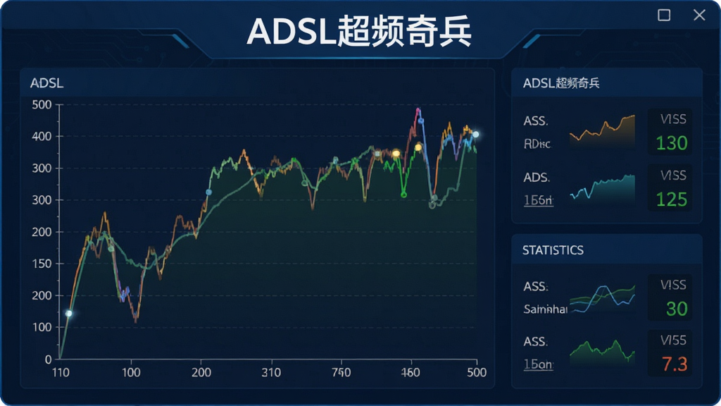 һ��չʾADSL��Ƶ�������״̬�������ͼƬ����������ʵʱ�������ߺ�ͳ�����֣����涥����ע