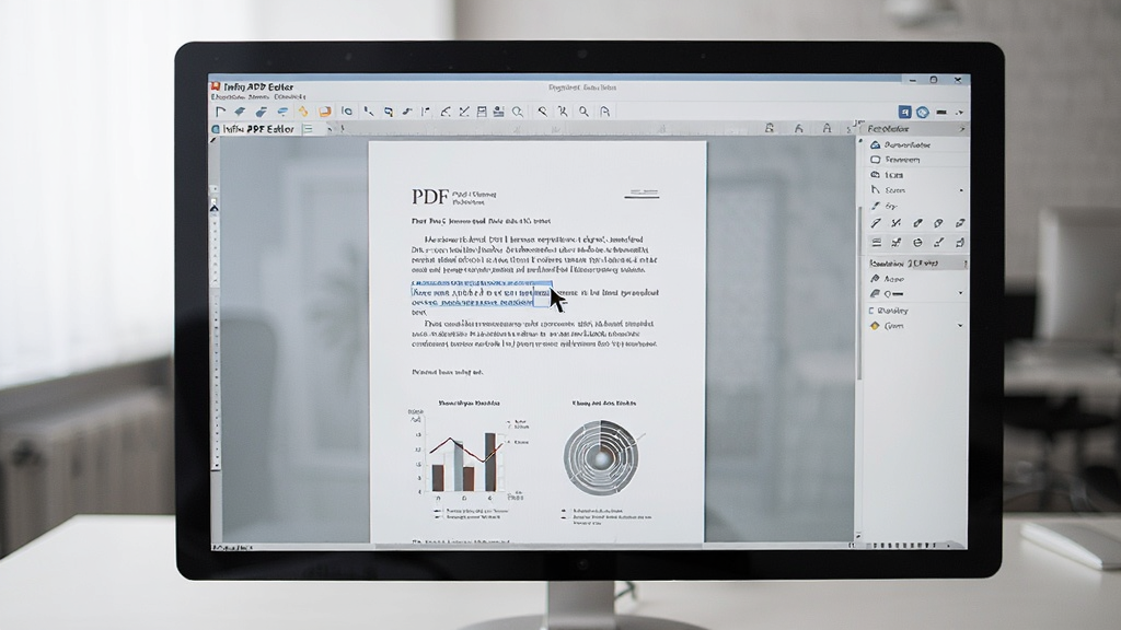 һ�ŵ�����Ļ��ʵ�ķ��ͼƬ����Ļ�ϴ���Infix PDF Editor�������棬����������ʾһ�ݴ������ֺ�ͼ����PDF�ĵ����Ҳ��б༭�����������������ͣ�������ϣ��������������������ִ��칫���滷�������дʵ������ϸ�壬�ɾ��޶���Ԫ��