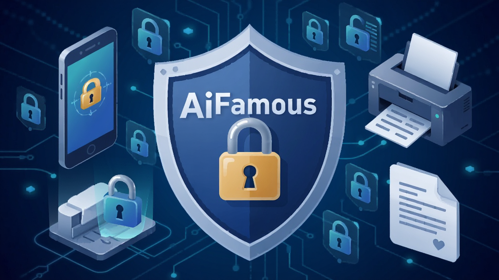 һ���Զ��ƺ���Ϊ���ĵ����簲ȫ����廭��������ӡ�С�AiFamous����������Χ�������ֻ�����ӡ�����ĵ���Ԫ�أ�����Ϊ����ɫ�Ƽ���������������ؿɿ���ϸ�ڰ������ܷ��š���ȫ�������ʸɾ����޶���װ��