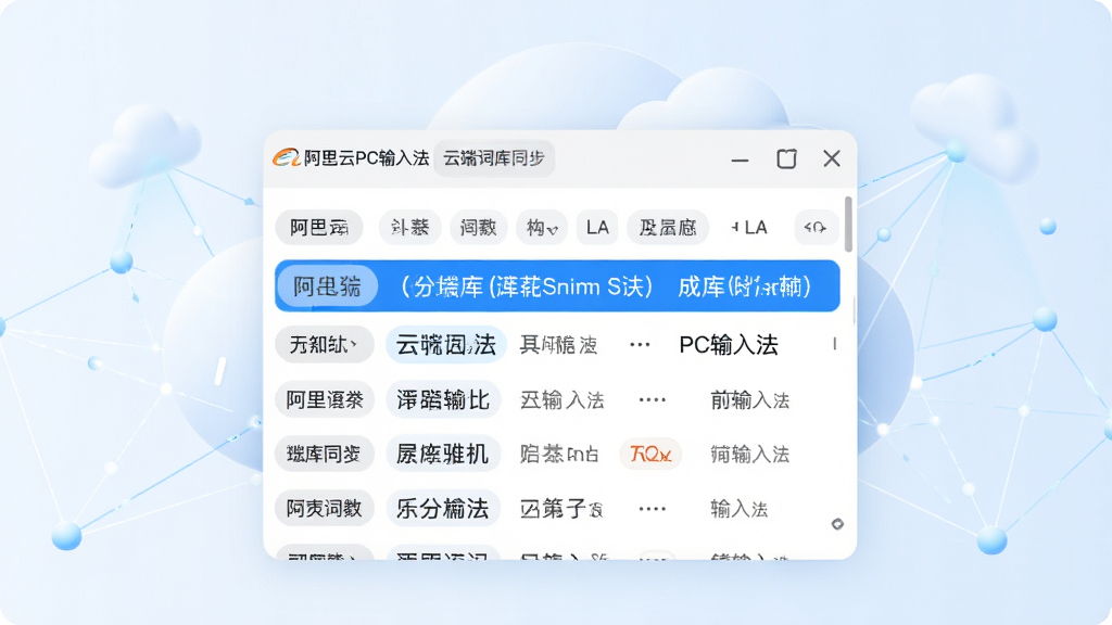 һ�ű��ְ�����PC���뷨�ƶ˴ʿ�ͬ�����ܵ�ʾ��ͼ����������Ϊ���뷨��ѡ�ʴ��ڣ�������չʾ�ḻ�Ĵʻ��б��������е������ƶ��������������Ԫ�أ������ƶ�ͬ�������־��У����Ƽ������ಢ�棬ϸ�ڰ�����ѡ�ʸ������ʿ�����ǩ�����ʸ��壬�ɾ��޶���Ԫ��