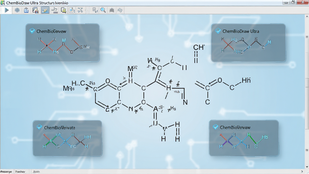 ChemBioDraw Ultra �ṹʶ������д����Ļ������ʾһ��������Ȼ������ӽṹ����Χ���ư�͸���ļۼ�У����ʾ�򣬱���Ϊ����ɫ���䣬���Ƽ���ʮ�㣬ϸ�ڰ���ԭ�ӱ�ǩ����Ǳ�ע����������������������Ԫ��