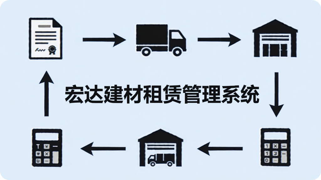 ��ｨ�����޹���ϵͳҵ������ʾ��ͼ������������ͼ��ʽչʾ�ӿͻ�ǩԼ�����ʹ黹�������ջ���������ͬͼ�ꡢ����ͼ�ꡢ�ֿ�ͼ�ꡢ������ͼ�꣬ÿ���ڵ��ü�ͷ���ӣ�����������Ŀ��ʾ