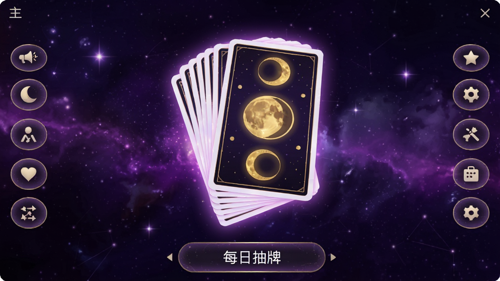 �Ի�����������������ȫòչʾ������ɫ�ǿձ�������������һ�����������ƣ��Ʊ��н�ɫ����ͼ���������������й��ܰ�ť���ײ���ʾÿ�ճ�����ڣ������������λã�ϸ�ڷḻ�������������ɾ��޶���Ԫ��