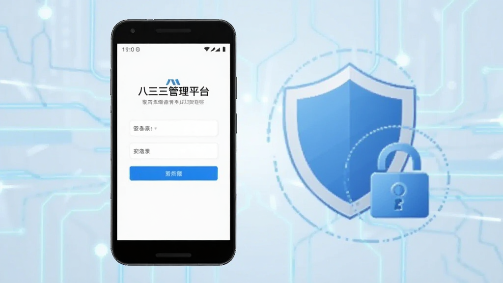 һ����׿�ֻ�չʾ��������ƽ̨��¼���棬��Ļ�Ա��ж���ͼ��Ͱ�ȫ����ʶ������Ϊ����ɫ�Ƽ��������������������񣬻����������޶���Ԫ��
