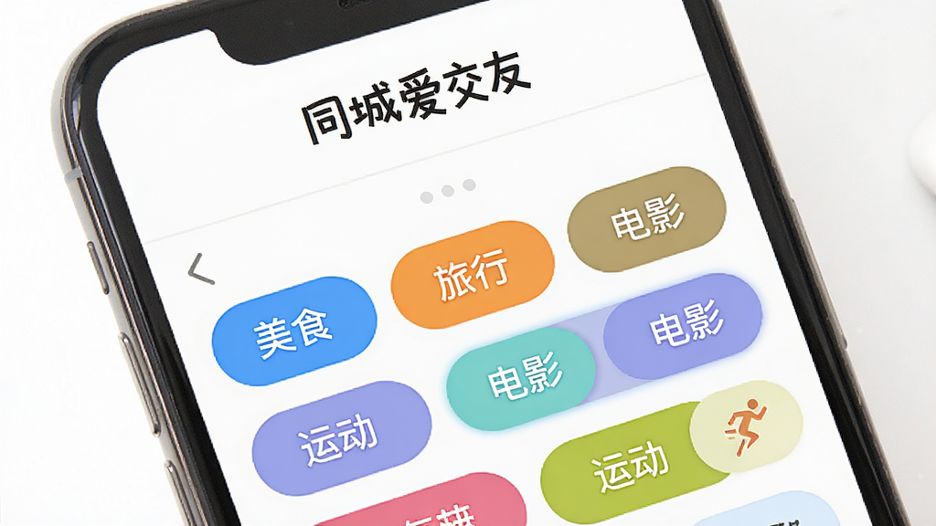 ͬ�ǰ�������Ȥ��ǩƥ����棬�ֻ���Ļ��ʾ�����ɫ��Ȥ��ǩ��