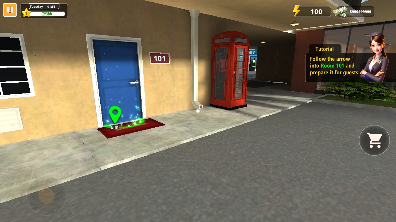 �����ù�ģ�������°�����(Supermarket Motel Simulator 3d) �ֻ���װ����