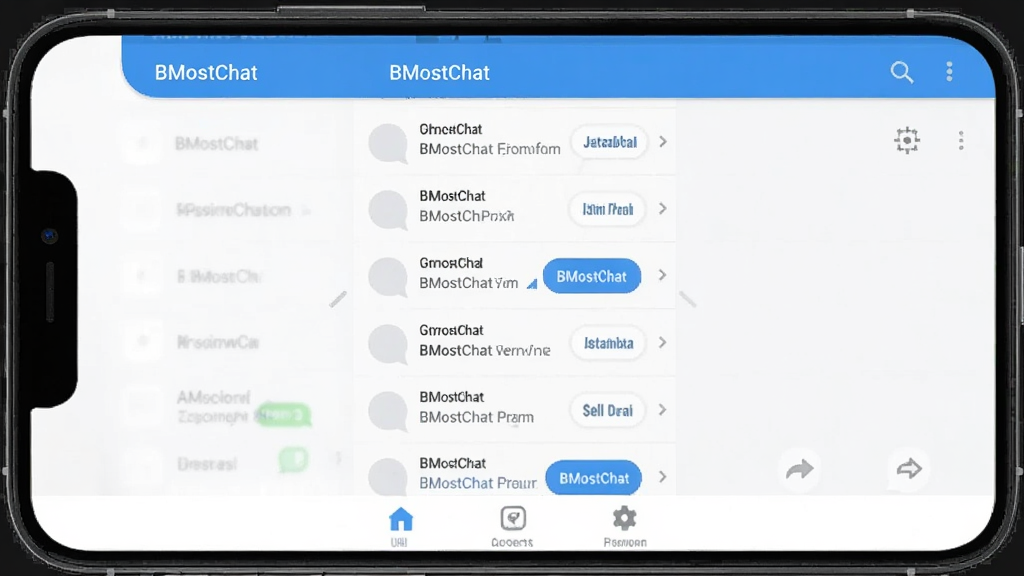һ��չʾBMostChat������������ֻ���Ļ��ͼ�����������������б�ҳ�棬������ʾ��������