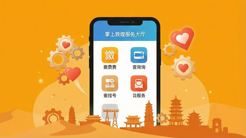 һ���������϶ػ�APP��������ܵĴ���廭����������Ϊһ���ֻ����ֻ���Ļ��ʾ�����϶ػ͵ķ���������棬���������������Žɷѡ���ѯ���Һŵȷ���ͼ�ꡣ�ֻ��·��Ƕػͳ��еļ�Ӱ���Ϸ�Ư���Ŵ����������ĳ��ֺͰ���ͼ�꣬����Ϊ�����ĳȻ�ɫ������������������ƽ������������������ɾ����޶���Ԫ�أ�ͼƬ�����ֱ�עΪ�����϶ػͱ�����񡱡�