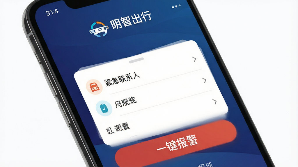 ���ǳ��а�ȫ���Ľ��棬�ֻ���Ļ��ʾ������ϵ��������һ��������ť������Ϊ����ɫ���䣬�������С����ǳ��С����ֱ�ʶ�������ȣ�ϸ�����������ʸɾ����޶���Ԫ��