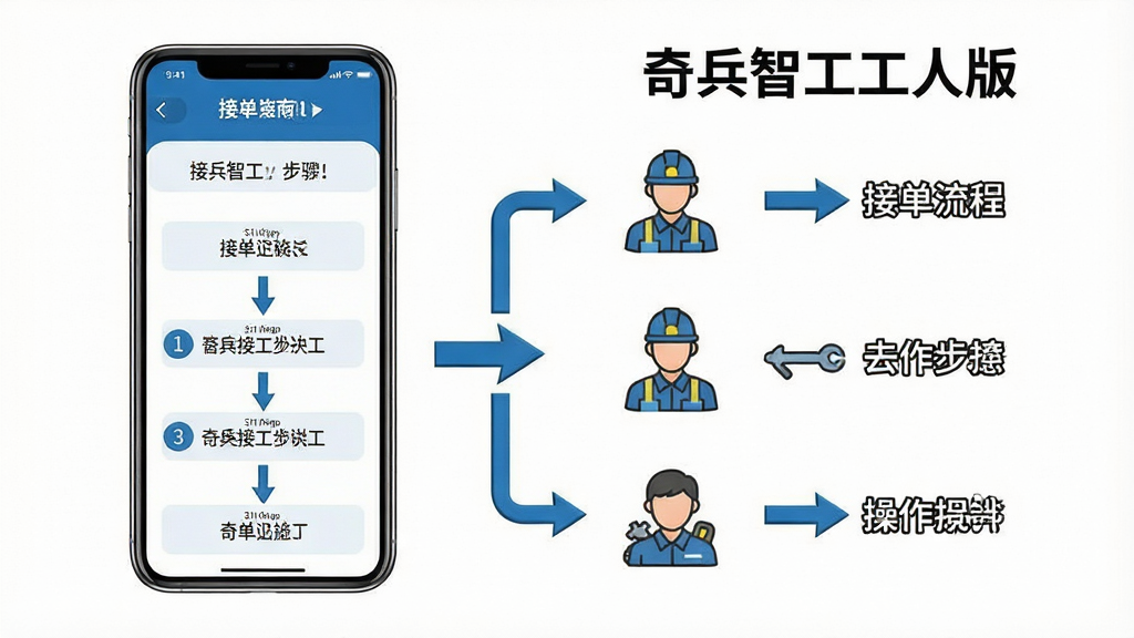 һ�š�����ǹ����˰桱����ָ��ʾ��ͼ���������Ϊ�ֻ���Ļ��ʾ�ӵ����̲��裬�Ҳ�Ϊ��Ӧ��ͼ��˵�����������ҷ������Ű����������Ϊ��Ϣͼ�����ϸ�ڰ�����ͷ�����ߺͲ����ţ����ʸ��壬����Ϊ��ɫ���ɾ����࣬�޶���Ԫ��