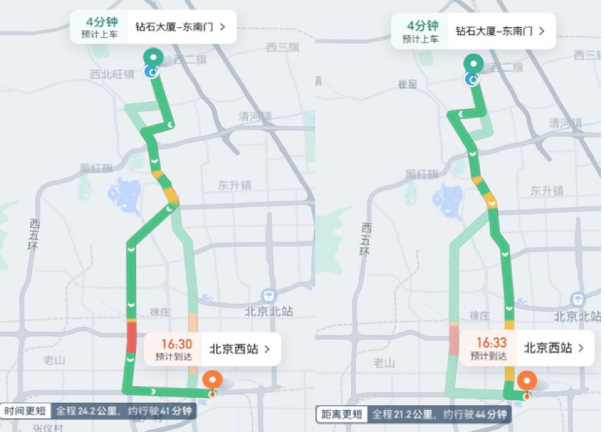启滴司机早高峰接单路线规划