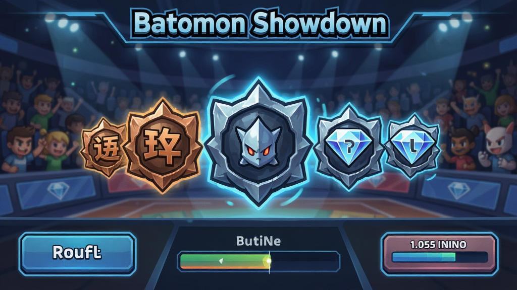 һ��Batomon Showdown������λ������廭�����������Ƕ�λ���´���ͭ����ʯ���У������ж�սƥ�䰴ť����������ʱ�������Ǿ���������ϯ�������С�Batomon Showdown���������֣����Ϊ�羺���ͨ��ϸ�ڰ�������߿�������������������ɾ�